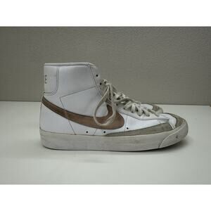 Nike Blazer Mid 77 Womens Sneakers Size 11 Nike White Pink Shoes CZ1055-118